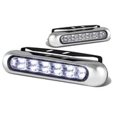 Universal 12 LED DRL Clear Fog Lights