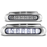 Universal 12 LED DRL Clear Fog Lights
