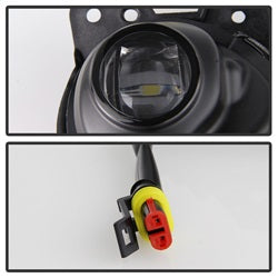 Spyder Mazda 3 17-18 w/Switch LED Fog Lights Clear
