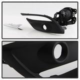 Spyder Mazda 3 17-18 w/Switch LED Fog Lights Clear
