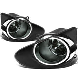 2012-2014 Toyota Yaris Sedan Fog Lights w/ Switch H11 Bulb Smoke