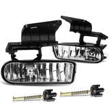 99-06 Chevrolet Silverado Suburban Tahoe Clear Fog Lights w/ Switch