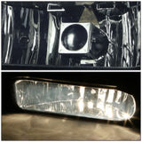 99-06 Chevrolet Silverado Suburban Tahoe Fog Lights w/ Switch Smoke