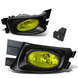 03-05 Honda Accord 4-Door Fog Lights w/ Switch & H11 Bulb - Amber