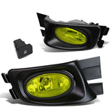 03-05 Honda Accord 4-Door Fog Lights w/ Switch & H11 Bulb - Amber
