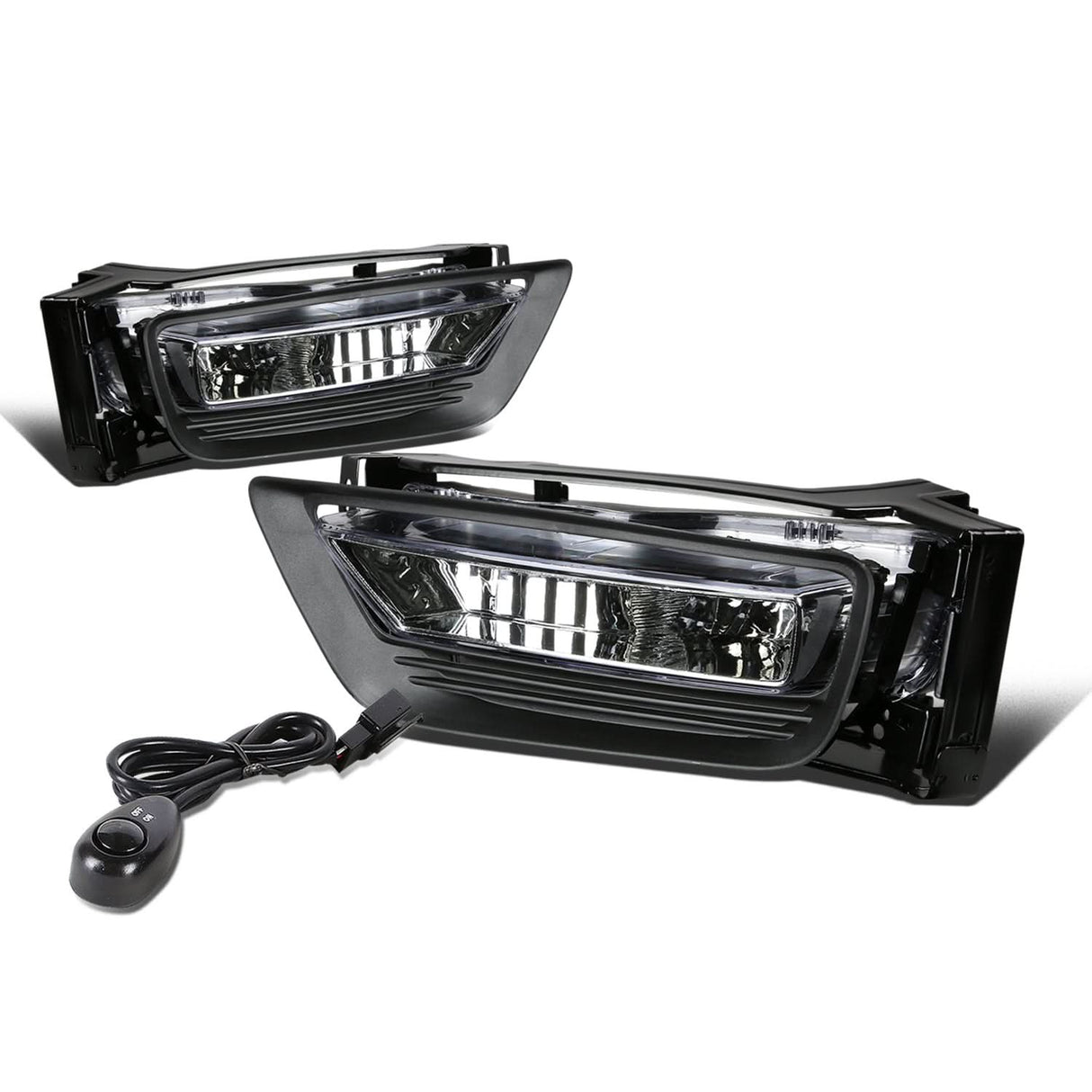 13-14 Honda Accord 4-Door Fog Lights w/ Switch H11 Bulb Clear