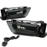 2013-2014 Honda Accord Fog Lights with Switch - Smoke