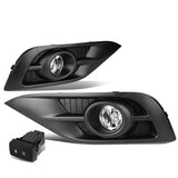 2012-2014 Honda CR-V Black Trim Fog Lights w/ Switch & H11 Bulb