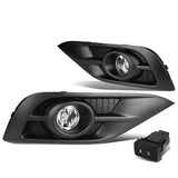 2012-2014 Honda CR-V Black Trim Fog Lights w/ Switch & H11 Bulb