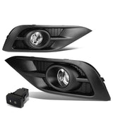 2012-2014 Honda CR-V Black Trim Fog Lights w/ Switch & H11 Bulb