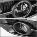 2012-2014 Honda CR-V Black Trim Fog Lights w/ Switch & H11 Bulb
