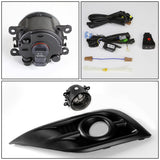 2012-2014 Honda CRV Fog Lights - Black Trim with Switch
