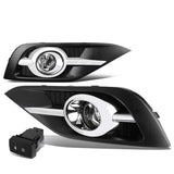 2012-2014 Honda CRV Fog Lights w/ Chrome Trim & Switch