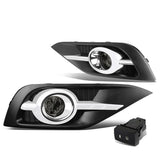 2012-2014 Honda CR-V Fog Lights with Chrome Trim & Switch H11 Bulb