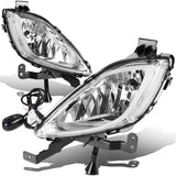 2011-2013 Hyundai Elantra Fog Lights with Switch - Clear 881 Bulb