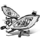 2011-2013 Hyundai Elantra Fog Lights with Switch - Clear 881 Bulb