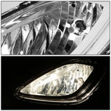 2011-2013 Hyundai Elantra Fog Lights with Switch - Clear 881 Bulb
