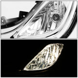 12-16 Hyundai Accent 4-Door Fog Lights w/ Switch & 881 Bulb Clear