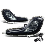 2012-2016 Hyundai Accent 4-Door Fog Lights with Switch - Smoke
