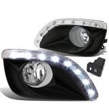 2010-2011 Toyota Camry LED DRL Fog Lights with Switch Clear