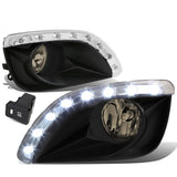 2010-2011 Toyota Camry LED DRL Fog Lights with Switch - Smoke
