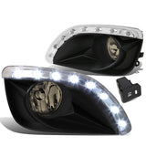 2010-2011 Toyota Camry LED DRL Fog Lights with Switch - Smoke