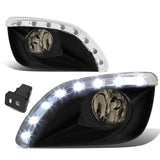 2010-2011 Toyota Camry LED DRL Fog Lights with Switch - Smoke
