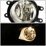 2010-2011 Toyota Camry LED DRL Fog Lights with Switch - Smoke