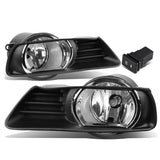 07-09 Toyota Camry Fog Lights w/ Switch H11 Bulb Clear