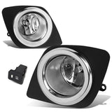 2009-2012 Toyota RAV4 Fog Lights w/ Switch & H11 Bulb - Clear