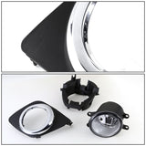 2009-2012 Toyota RAV4 Fog Lights w/ Switch & H11 Bulb - Clear
