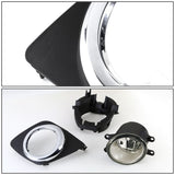 2009-2012 Toyota RAV4 Fog Lights w/ Switch & H11 Bulb - Smoke
