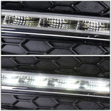 2009-2014 Chevrolet Cruze LED Fog Lights with Wiring Kit - Clear