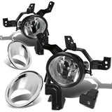 2007-2009 Honda CR-V Fog Lights w/ Switch & Chrome Bezel Clear