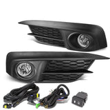2016+ Honda Civic Fog Lights w/ Switch & H8 Bulb - Clear