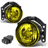 10-15 Mitsubishi Outlander Fog Lights with Switch - Amber H11 Bulb