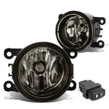 10-15 Mitsubishi Montero/Sport Fog Lights with Switch - Smoke H11