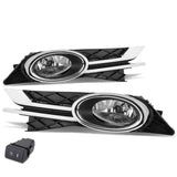 2014-2016 Honda Odyssey Fog Lights with Switch & Bezel Chrome