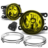 2012-2015 Honda Pilot Fog Lights with Switch & Bezel H11 Amber
