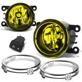 2012-2015 Honda Pilot Fog Lights with Switch & Bezel H11 Amber