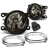 2012-2015 Honda Pilot Fog Lights with Switch & Bezel - Smoke