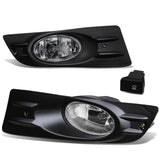06-07 Honda Accord Coupe Fog Lights with Switch & Bezel - Chrome/Clear