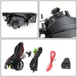 06-07 Honda Accord Coupe Fog Lights with Switch & Bezel - Smoke