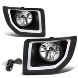 15-16 GMC Sierra 2500HD 3500HD Fog Lights with Switch & Bezel Chrome