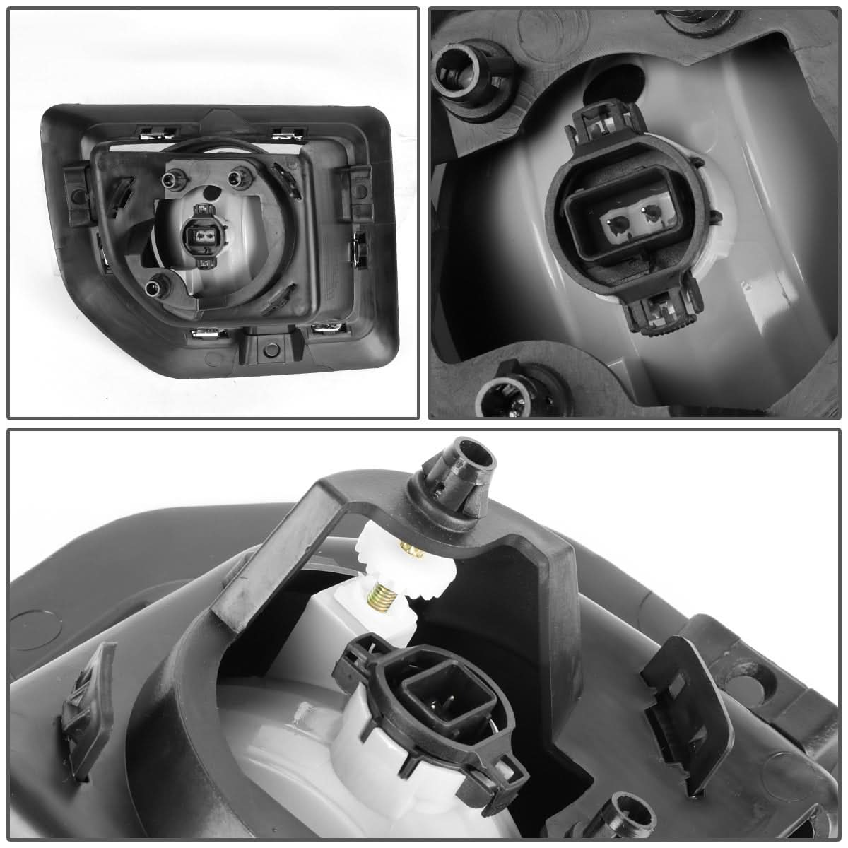 15-16 GMC Sierra 2500HD 3500HD Fog Lights with Switch & Bezel Chrome