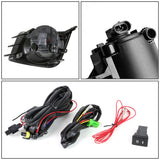 2011-2013 Scion TC Fog Lights with Switch & Bezel - H11 Bulb Smoke