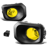 2016-2020 Toyota Tacoma Fog Lights with Switch & Bezel - H11 Amber