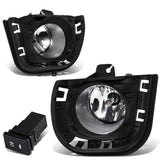 2014-2016 Scion tC Fog Lights with Switch & Bezel - Chrome/Clear