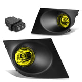 2007-2011 Nissan Versa Fog Lights with Switch & Bezel - H11 Amber