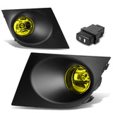 2007-2011 Nissan Versa Fog Lights with Switch & Bezel - H11 Amber